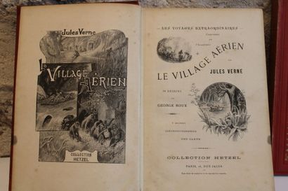 Jules VERNE, Meeting of two works, including...
