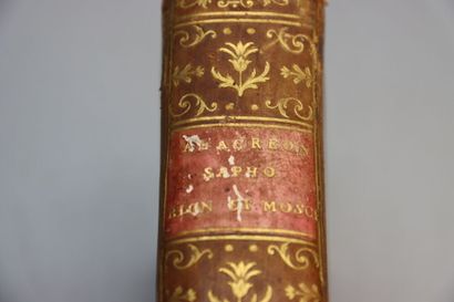 [MOUTONNET-CLARFONS (J.-J.)] - ANACREON,...