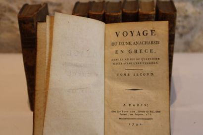BARTHELEMY (J.J) Voyage du jeune Anacharsis...