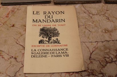 LA CONNAISSANCE, Collection 