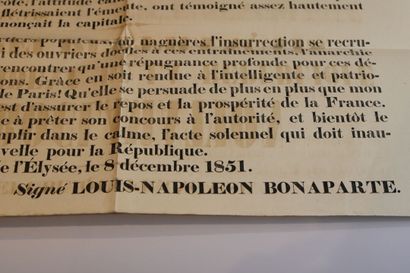[Coup d'Etat du 2 décembre 1851] - Ensemble...