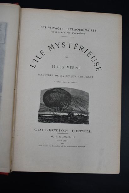 JULES VERNE , THE MYSTERIOUS ISLAND (Trilogy...