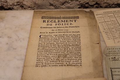 [Imprimés XVIIIe siècle] - Ensemble d'une...
