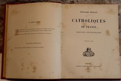 [CARTONNAGES] including : 
- Edouard TROBGAN,...