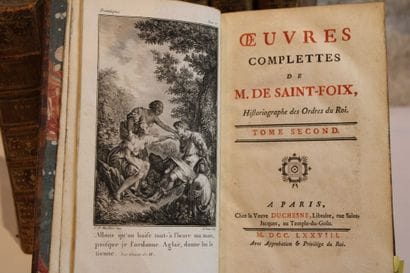 POULLAIN de SAINT-FOIX (Germain François)....