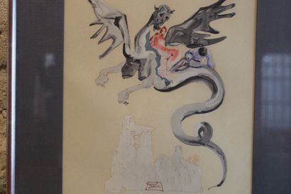 DALI (Salvador), DANTE. La Divine Comédie....