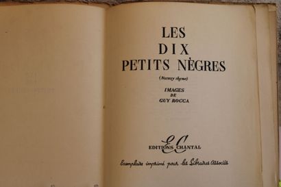 LES DIX PETITS NÈGRES. (Nursery rhyme), Images...