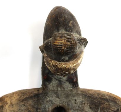 GABON, XXe
Soufflet de forge en bois Punu...