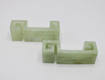 CHINE, fin XIXe-XXe siècle.

- Deux objets...