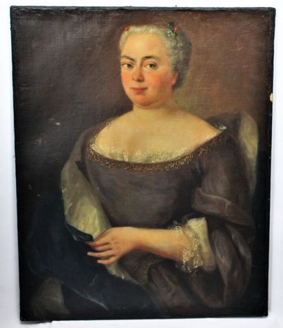 ÉCOLE FRANCAISE du XIXe dans le goût du XVIIIe....