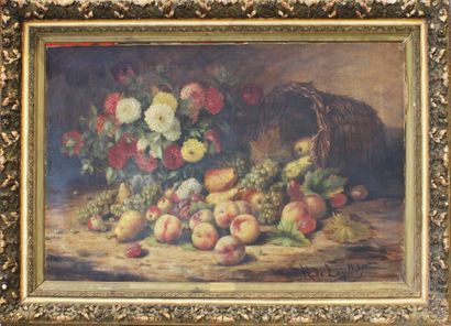 Hélène de LAJALLET (1858-1929)
Nature morte...
