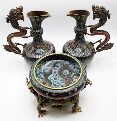 CHINE 1880, période Guangxu 
Bel ensemble...