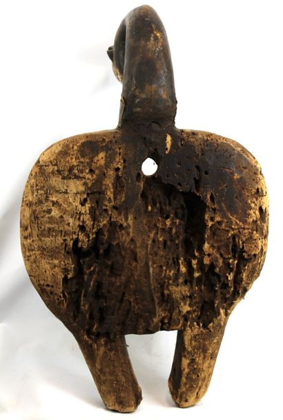 GABON, XXe
Soufflet de forge en bois Punu...