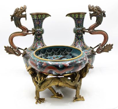 CHINE 1880, période Guangxu 
Bel ensemble...