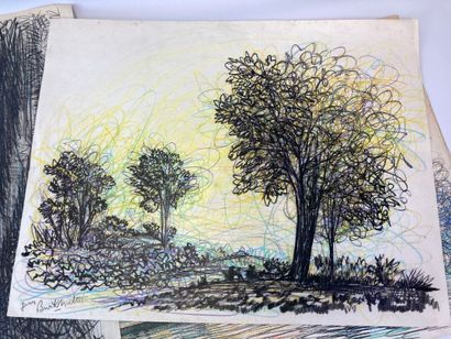 Jean BURKHALTER (1895-1982), 
Reunion of...
