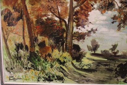 Jean BURKHALTER (1895-1982) [VENDEE], Paysage...