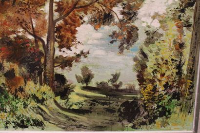 Jean BURKHALTER (1895-1982) [VENDEE], Paysage...