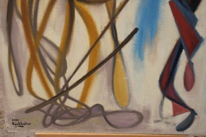 Jean BURKHALTER (1895-1982), Face à face,...