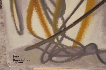 Jean BURKHALTER (1895-1982), Face à face,...