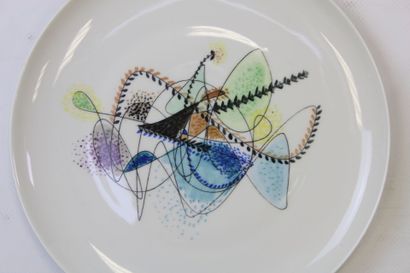 Jean BURKHALTER (1895-1982), LIMOGES, Set...