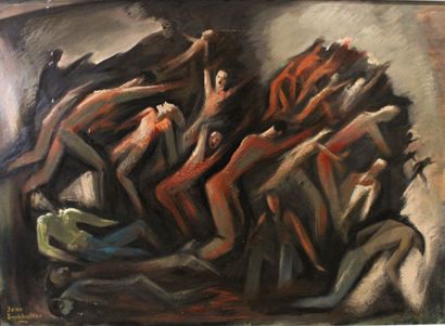 Jean BURKHALTER (1895-1982), L'apocalypse,...