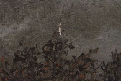Jean BURKHALTER (1895-1982), Paysage champêtre...