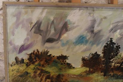 Jean BURKHALTER (1895-1982), [LIMOUSIN] Paysage...
