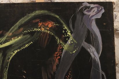 Jean BURKHALTER (1895-1982). Abstraction,...