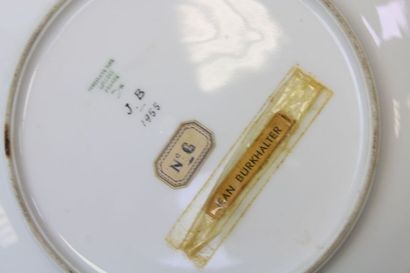 Jean BURKHALTER (1895-1982), LIMOGES & HAVILAND,...