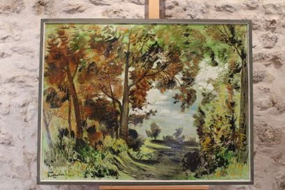 Jean BURKHALTER (1895-1982) [VENDEE], Paysage...