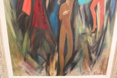 Jean BURKHALTER (1895-1982). La danse, Large...
