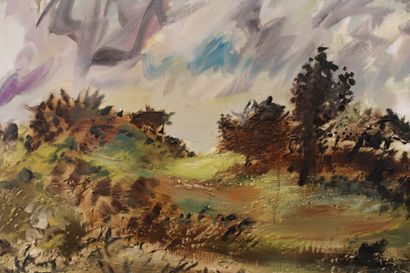 Jean BURKHALTER (1895-1982), [LIMOUSIN] Paysage...