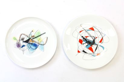 Jean BURKHALTER (1895-1982), LIMOGES, Set...