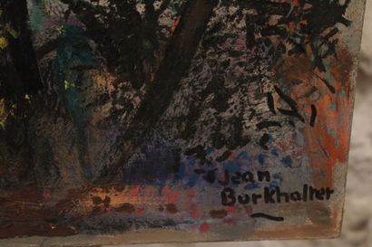 Jean BURKHALTER (1895-1982),La Forêt en automne,...