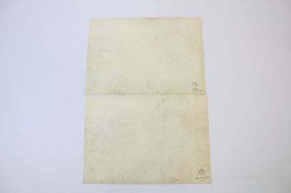 Jean BURKHALTER (1895-1982) , Etudes d'arbres,...