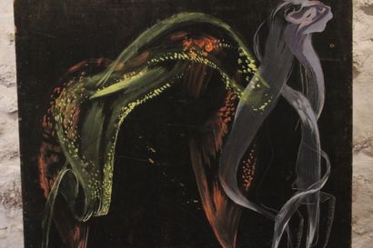 Jean BURKHALTER (1895-1982). Abstraction,...
