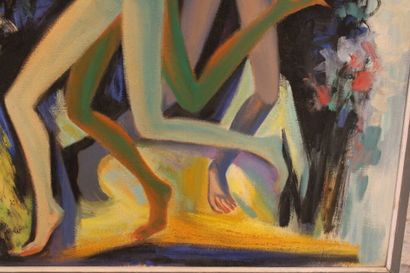 Jean BURKHALTER (1895-1982), Les trois grâces,...