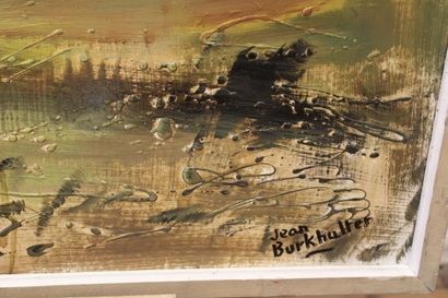 Jean BURKHALTER (1895-1982), [LIMOUSIN] Paysage...