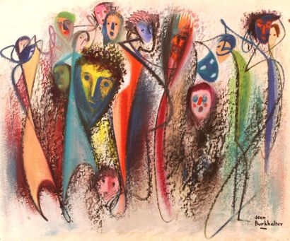 Jean BURKHALTER (1895-1982, Variations, Les...