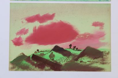 Jean BURKHALTER (1895-1982), Landscapes in...