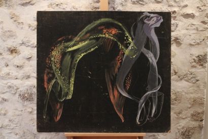 Jean BURKHALTER (1895-1982). Abstraction,...