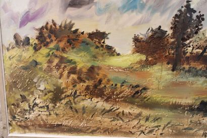 Jean BURKHALTER (1895-1982), [LIMOUSIN] Paysage...