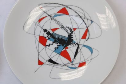 Jean BURKHALTER (1895-1982), LIMOGES, Set...