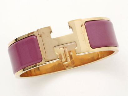 HERMES ''CLIC CLAC H''

Bracelet large en...