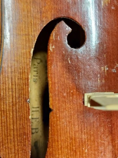 Violon A. SALVATOR Paris H.E.B. fait chez...