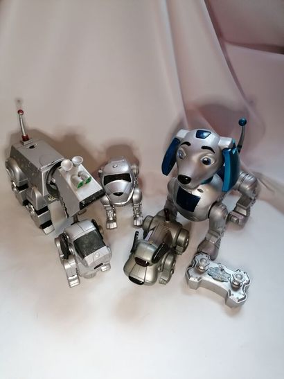 Lot de 5 robot chiens
