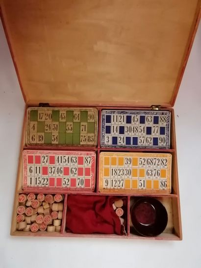 Un jeu de loto, complet, année 30, CIC P...