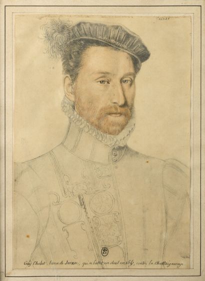 Portrait du baron de Jarnac, copie, dessin...