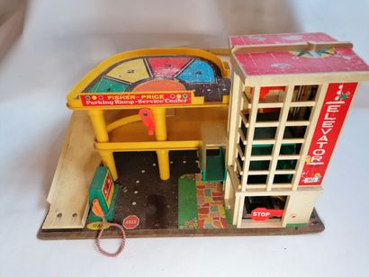Garage Fisher Price, année 70-80
