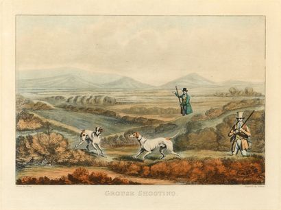 Quatre gravures Anglaises XIXème 